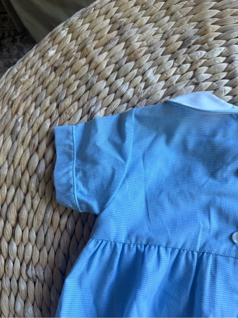 Petit Bebe Angel Smocked Bubble